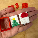 Christmas Advent Calendar cutter and stamp set