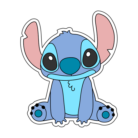 Stitch (Lilo & Stitch) cookie cutter and stamp