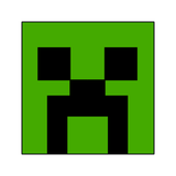 Minecraft Creeper cookie cutter and stamp