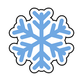 Snow flake cookie cutter 2